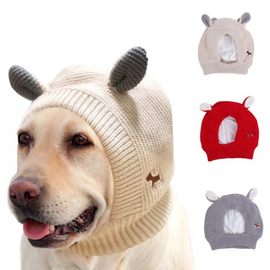 Winter Warm Dog Earmuffs for Anxiety Relief for Medium and Large Dogs